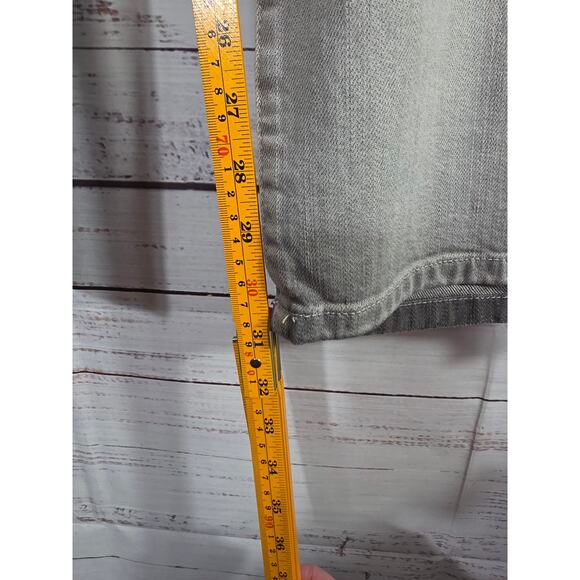 Michael Kors Women's 20W Plus Size Jean Gray Stretch Denim Straight Leg - Picture 5 of 5